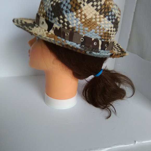 Coastal Headwear Straw Women's Hat Color Multi Color Size Large - Picture 5 of 6